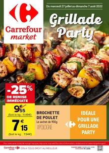 Catalogue promo carrefour market du 27 juillet au 7 août 2022