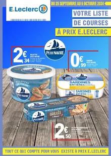 Catalogue promo e.leclerc du 25 septembre au 6 octobre 2024