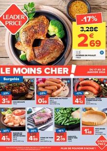 Catalogue promo leader price du 17 au 28 janvier 2024
