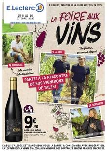 Catalogue promo e.leclerc du 5 au 16 octobre 2022