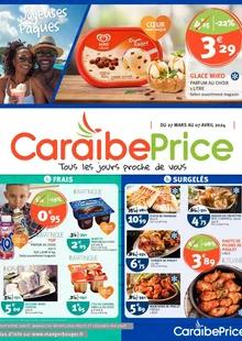 Catalogue promo caraibe price du 27 mars au 7 avril 2024