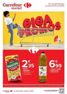 Catalogue promo carrefour market du 26 mars au 6 avril 2025