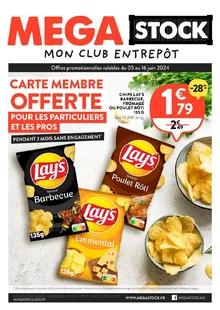 Catalogue promo mega stock du 5 au 16 juin 2024
