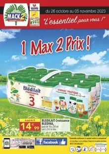 Catalogue promo mack2 du 25 octobre au 5 novembre 2023
