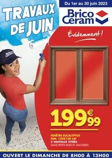 Catalogue promo bricoceram du 1 au 30 juin 2023
