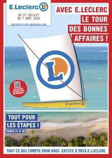 Catalogue promo e.leclerc du 27 juillet au 7 août 2022