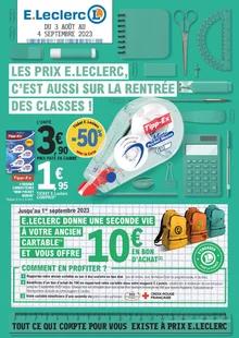 image de couverture du cataloque Les prix E.Leclerc