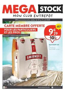 Catalogue promo mega stock du 2 au 21 avril 2025