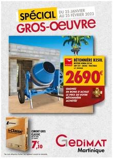 Catalogue promo gedimat du 25 janvier au 25 février 2023
