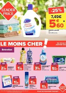 Catalogue promo leader price du 3 au 14 janvier 2024