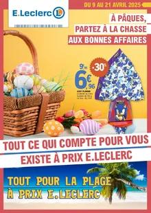 Catalogue promo e.leclerc du 9 au 21 avril 2025