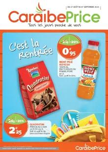 Catalogue promo caraibe price du 27 août au 7 septembre 2025