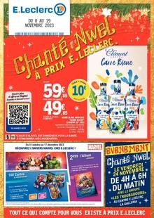 Catalogue promo e.leclerc du 8 au 19 novembre 2023