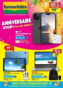 Catalogue promo bureau vallée du 23 septembre au 13 octobre 2024