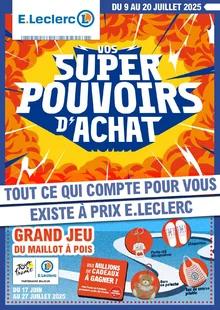 Catalogue promo e.leclerc du 9 au 20 juillet 2025