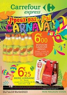 Catalogue promo carrefour express du 7 au 11 février 2024