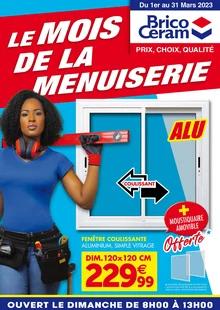 Catalogue promo bricoceram du 1 au 31 mars 2023