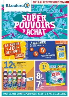 Catalogue promo e.leclerc du 11 au 22 septembre 2024