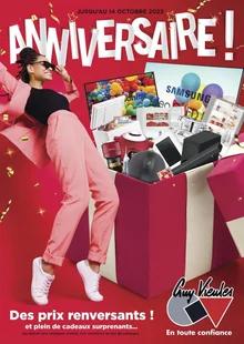 Image de couverture du cataloque Anniversaire !