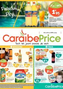 Catalogue promo caraibe price du 10 au 21 avril 2024