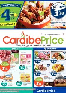 Catalogue promo caraibe price du 12 au 23 octobre 2022