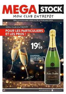Catalogue promo mega stock du 20 au 31 décembre 2023