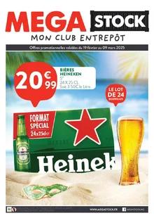 Catalogue promo mega stock du 19 février au 9 mars 2025