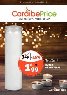 Catalogue promo caraibe price du 25 octobre au 5 novembre 2023