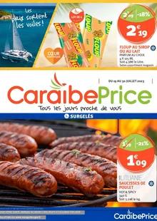 Catalogue promo caraibe price du 19 au 30 juillet 2023
