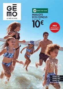 image de couverture du cataloque Gémo, le prêt-à-vivre