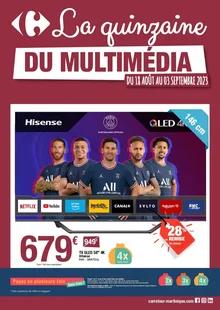 image de couverture du cataloque La quinzaine du multimédia