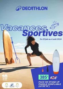 Catalogue promo decathlon du 22 juin au 4 août 2024