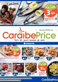 Catalogue promo caraibe price du 14 au 25 février 2024