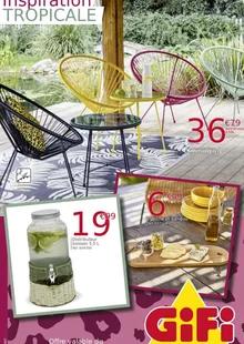 image de couverture du cataloque Inspiration tropicale