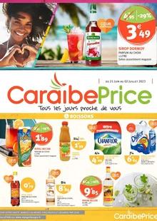 Catalogue promo caraibe price du 21 juin au 2 juillet 2023