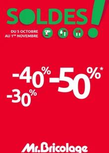 Catalogue promo mr bricolage du 5 octobre au 1 novembre 2023