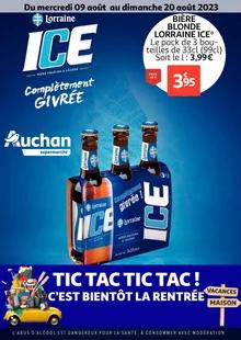 Catalogue promo auchan du 9 au 20 août 2023