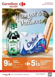 Catalogue promo carrefour market du 7 au 18 août 2024