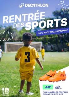 Catalogue promo decathlon du 17 août au 22 septembre 2024
