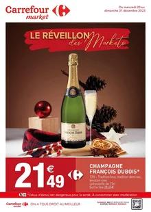 Catalogue promo carrefour market du 20 au 31 décembre 2023
