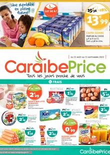 Catalogue promo caraibe price du 31 août au 11 septembre 2022