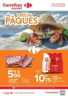 Catalogue promo carrefour market du 9 au 21 avril 2025
