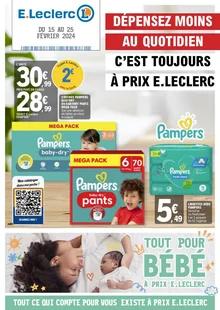 Catalogue promo e.leclerc du 15 au 25 février 2024