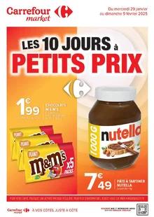 Catalogue promo carrefour market du 29 janvier au 9 février 2025