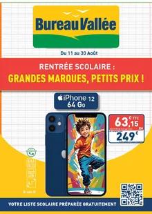 Catalogue promo bureau vallée du 11 au 30 août 2025