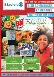 Catalogue promo e.leclerc du 28 août au 8 septembre 2024