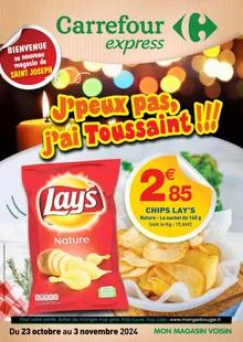 Catalogue promo carrefour express du 23 octobre au 3 novembre 2024
