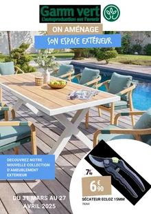 Catalogue promo gamm vert du 31 mars au 27 avril 2025