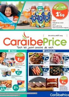 Catalogue promo caraibe price du 16 au 27 août 2023