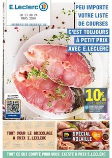 Catalogue promo e.leclerc du 13 au 24 mars 2024